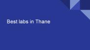 Pathology labs in Thane