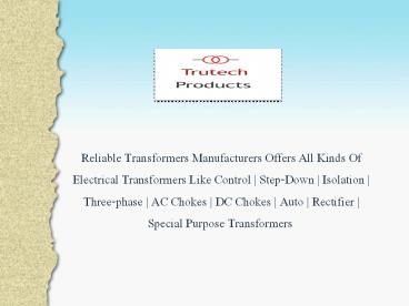 Transformer Manufacturers in Mumbai (9)