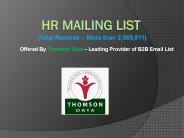 HR Mailing List