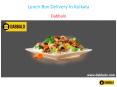 Lunch Box Delivery In Kolkata PowerPoint PPT Presentation