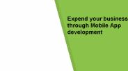 Expand Your Business Through Mobile App Development