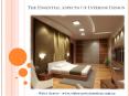 The Essential Aspects Of Interior Design PowerPoint PPT Presentation