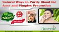 Natural Ways to Purify Blood for Acne and Pimples Prevention PowerPoint PPT Presentation