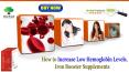 How to Increase Low Hemoglobin Levels, Iron Booster Supplements PowerPoint PPT Presentation