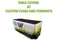 Table Covers | Trade Show Displays: Custom Flags and Pennants PowerPoint PPT Presentation