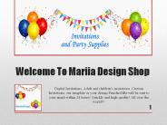 Digital Invitations Maker