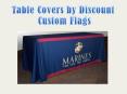 Table Covers | Table Drapes: Discount Custom Flags
