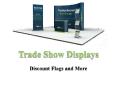 Trade Show Displays| Table Drapes- Discount Flags & More