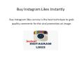 Buy Instagram Likes Instantly