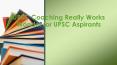 UPSC Coaching Really Works Wonder for UPSC Aspirants PowerPoint PPT Presentation