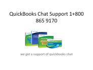 QuickBooks Chat Support