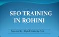 Seo Training In Rohini PowerPoint PPT Presentation