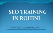 Seo Training In Rohini