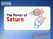 THE POWER OF SATURN