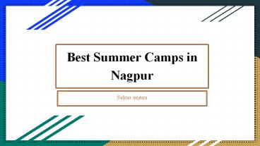 Best summer camp in Nagpur