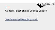 Aladdins Best Shisha Lounge