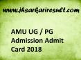 2018 AMU Admit Card PowerPoint PPT Presentation