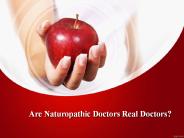 Are Naturopathic Doctors Real Doctors?