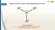 Tertiary Amines Sales Market Report 2018