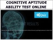 Cognitive Aptitude Ability Test Online