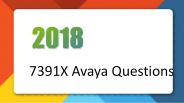 [2018] New Avaya ACIS 7391X Test Questions | Killtest