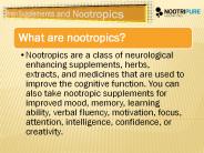 Brain Supplements and Nootropics