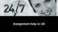 Assignment help in uk (5) PowerPoint PPT Presentation