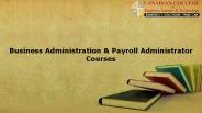 Business administration course