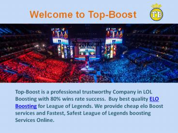 Lol Professional Elo Boost