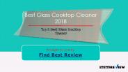 Best Glass Cooktop Cleaner 2018