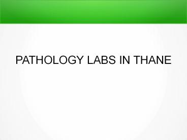 Uric Acid Test in Thane