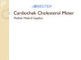Shop Cardiochek Cholesterol Meter Online PowerPoint PPT Presentation