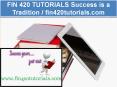 FIN 420 TUTORIALS Success is a Tradition / fin420tutorials.com PowerPoint PPT Presentation
