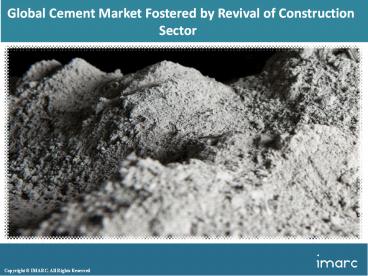 Global White Cement Market Share, Size, Growth Trends, Industry Analysis And Forecast 2018-2023