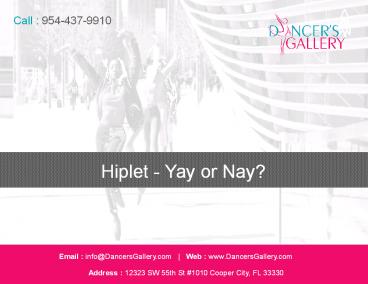 Hiplet - Yay or Nay?