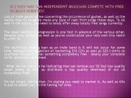The best way Can Independent Musicians Compete With