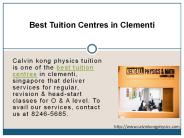 Best Tuition Centres in Clementi