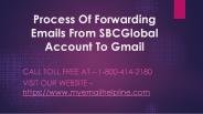 SBCGlobal email account to gmail account