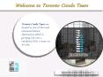 Toronto Condo Team PowerPoint PPT Presentation
