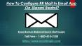 How To Configure RR Mail In Email App On Xiaomi Redmi PowerPoint PPT Presentation