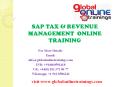 SAP Tax Revenue Management Training | SAP TRM Online Training -GOT (1) PowerPoint PPT Presentation