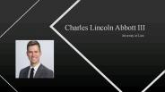 Charles Lincoln Abbott III - Lawyer From Washington