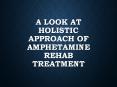A Look At Holistic Approach Of Amphetamine Rehab Treatment PowerPoint PPT Presentation