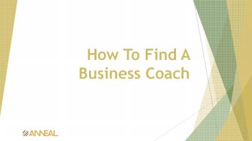 How to Find a Business Coach