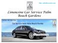 Best Limousine car service in palm beach gardens PowerPoint PPT Presentation