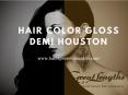 Hair Color Gloss demi Houston PowerPoint PPT Presentation