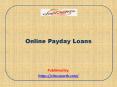 Online Payday Loans PowerPoint PPT Presentation