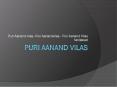 Puri Aanand vilas - Puri Aanand Vilas faridabad - Possession of Puri Aanandvillas PowerPoint PPT Presentation
