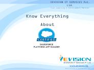 Sales Force Training and Certification | Salesforce AppBuilder Training in Mumbai - ievision.org