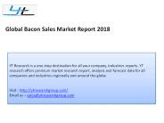 Global Bacon Sales Market Report 2018